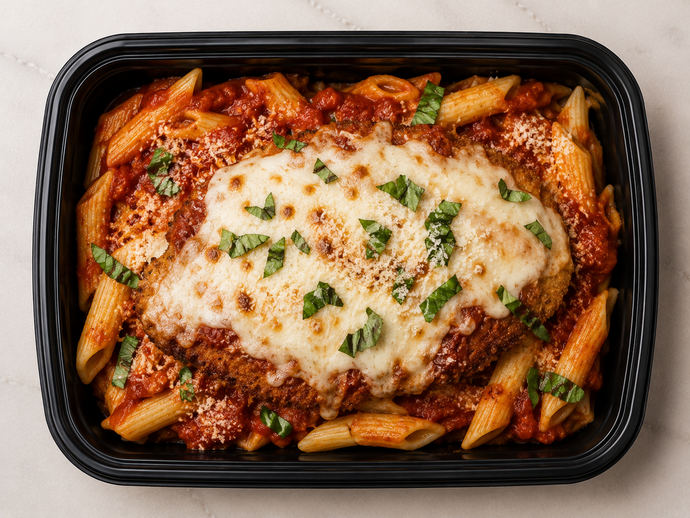 Chicken Parmesan & Penne