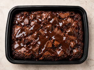 Hot Fudge Brownie Cake