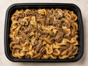 Braised Beef Stroganoff