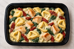Creamy Pesto Chicken Tortellini