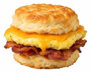 Bacon, Egg & Cheddar Biscuit