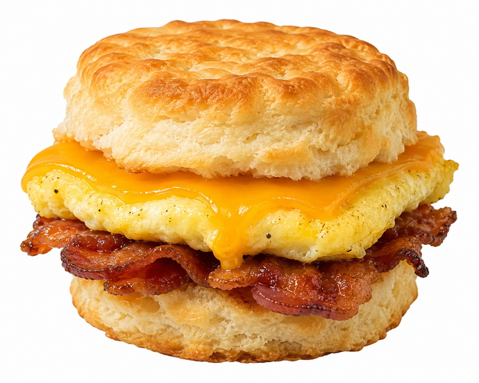 Bacon, Egg & Cheddar Biscuit